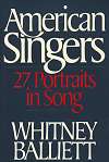 American Singers - 27 Portraits in Song